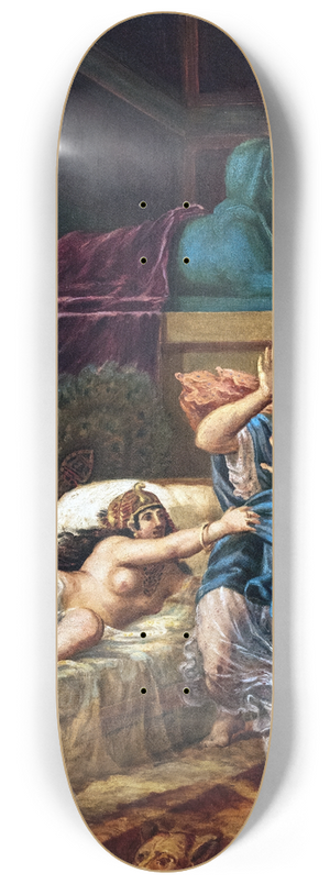 Jean-Baptiste Cariven - Potiphars Wife Grabbing Joseph 8.25 inch art skate deck