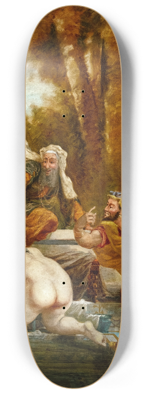 Jean-Baptiste Cariven - Susanna and the Elders 8.25 inch art skate deck Jean-Baptiste Cariven - Susanna and the Elders 8.25 inch art skate deck