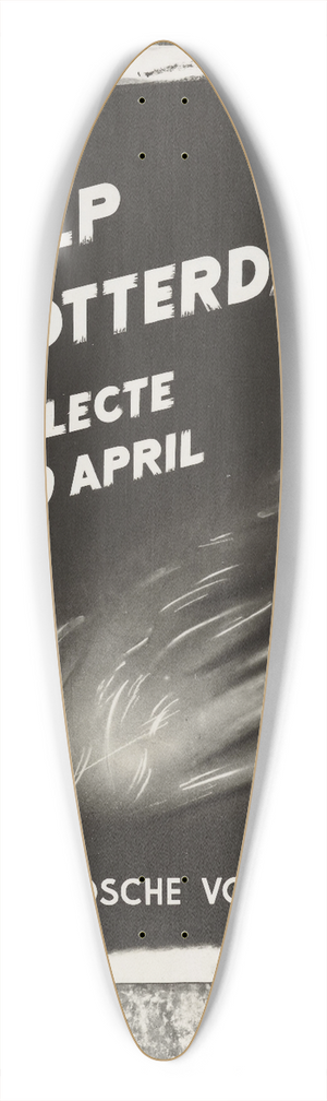 C.N.F. - Affiche Nederlandsche Volksdienst 39.3 inch art pintail longboard deck