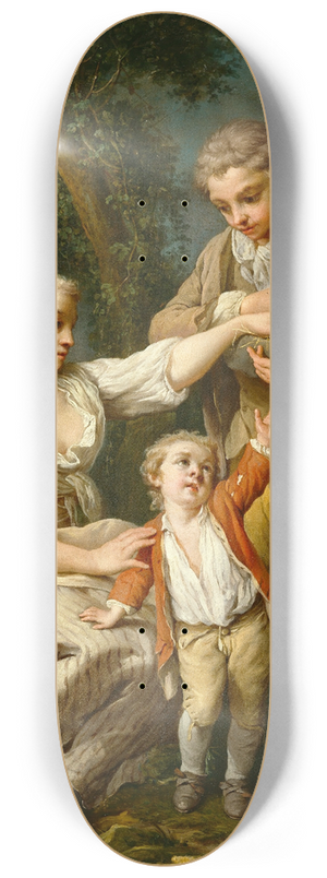 Jean-Baptiste Charpentier - Birds Nest 8.25 inch art skate deck Jean-Baptiste Charpentier - Birds Nest 8.25 inch art skate deck