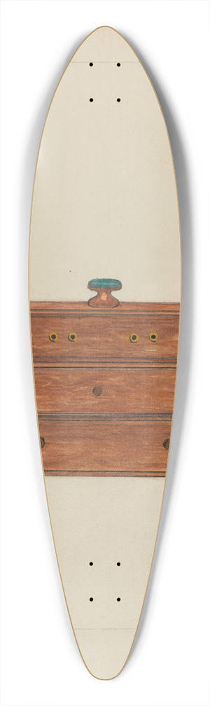 Columbus Simpson - Sewing Box 39.3 inch art pintail longboard deck