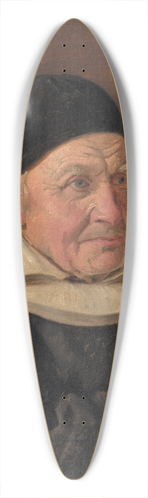 Constantin Hansen - Pastor Jens Bindesbll 39.3 inch art pintail longboard deck