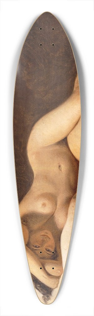 Constantin Hansen - Resting Model 39.3 inch art pintail longboard deck