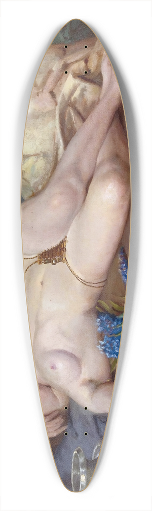 Continental School - Cleopatra 39.3 inch art pintail longboard deck