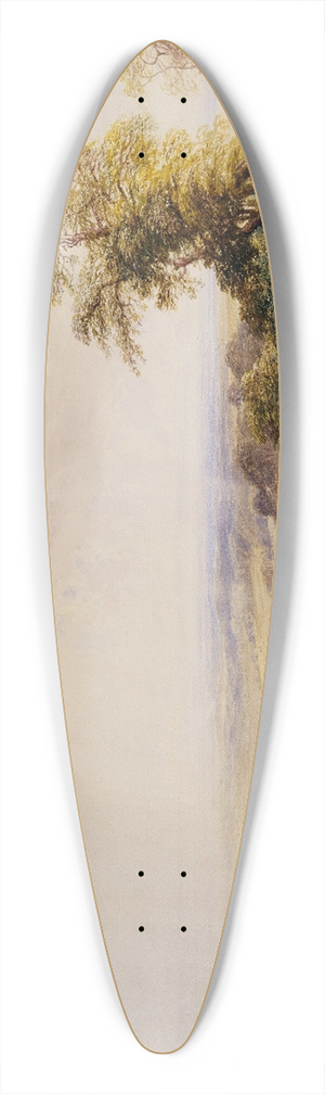 Copley Fielding - Crowborough Hill 39.3 inch art pintail longboard deck