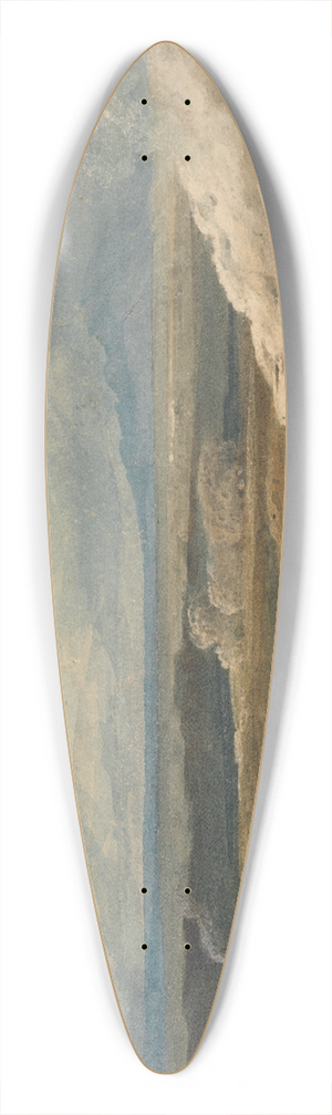 Copley Fielding - Landscape with Limekiln 39.3 inch art pintail longboard deck