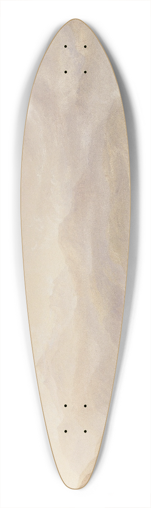 Copley Fielding - Traeth Mawr 39.3 inch art pintail longboard deck