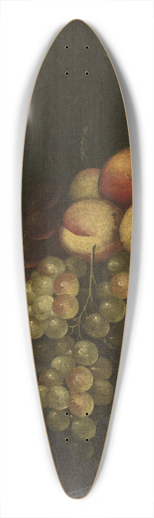 Cornelis de Heem - Still life  apples and grapes 39.3 inch art pintail longboard deck