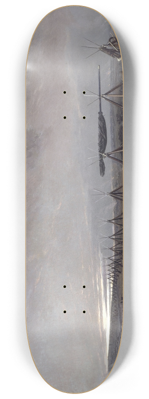 Jean-Baptiste douard Detaille - The Dream 8.25 inch art skate deck