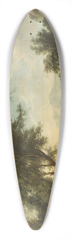 Cornelis Huysmans - Landscape 39.3 inch art pintail longboard deck
