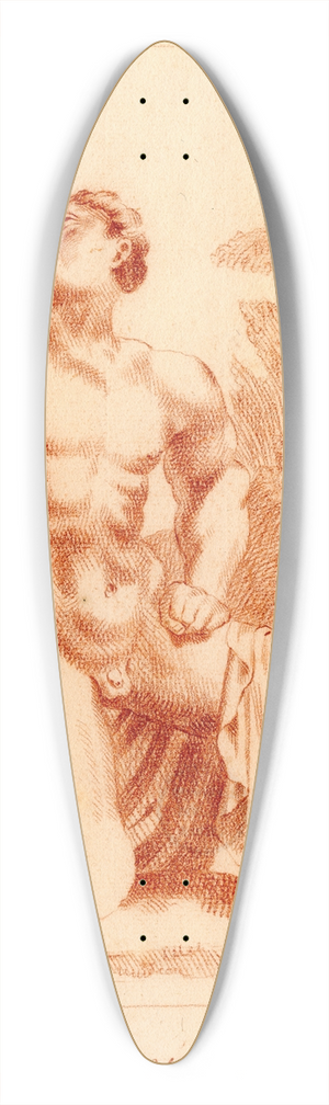 Cornelis Pronk - Beeld van een van de zonen van Niobe 39.3 inch art pintail longboard deck