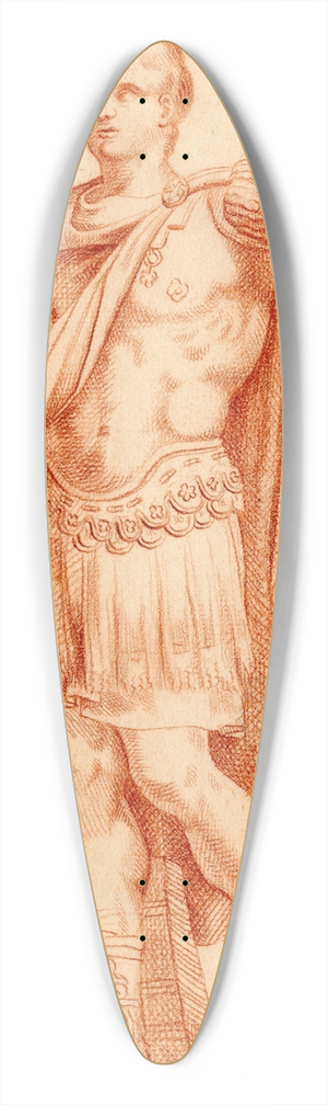 Cornelis Pronk - Beeld van keizer Augustus 39.3 inch art pintail longboard deck