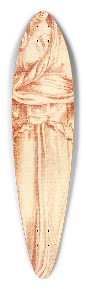 Cornelis Pronk - Beeld van staande vrouw 39.3 inch art pintail longboard deck