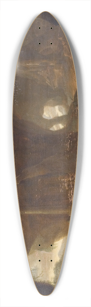 Cornelis Van Poelenburch - Bathing Nymphs in a Landscape 39.3 inch art pintail longboard deck