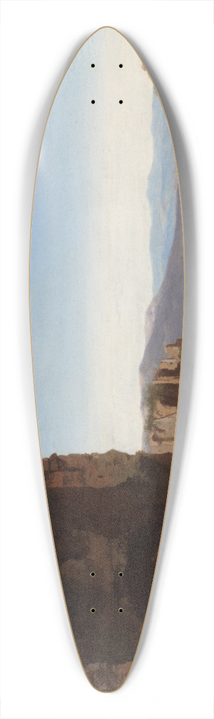 Cornelis Van Poelenburch - The Rest on The Flight into Egypt 39.3 inch art pintail longboard deck