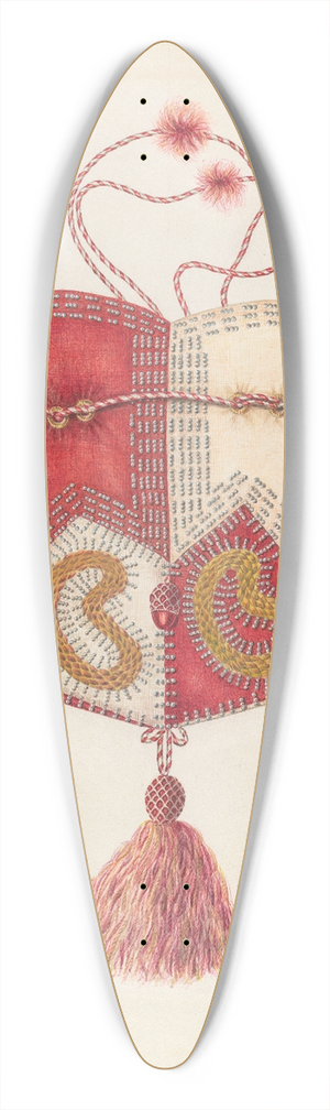Cornelius Christoffels - Bag 39.3 inch art pintail longboard deck
