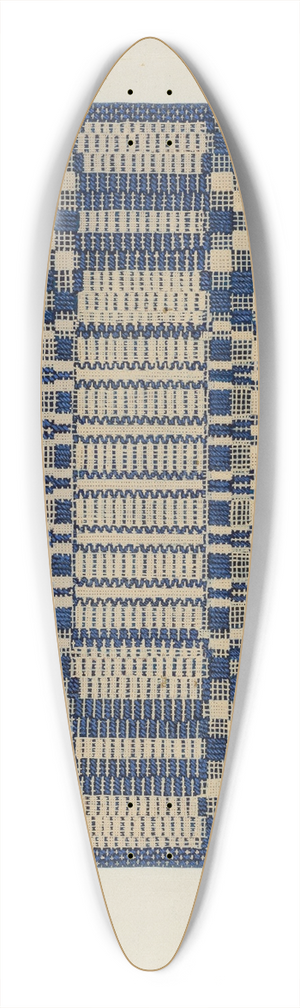 Cornelius Christoffels - Coverlet Detail 39.3 inch art pintail longboard deck