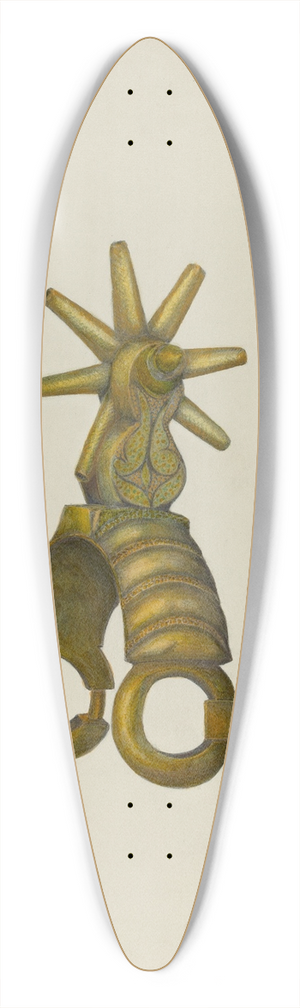 Cornelius Christoffels - Spur 39.3 inch art pintail longboard deck