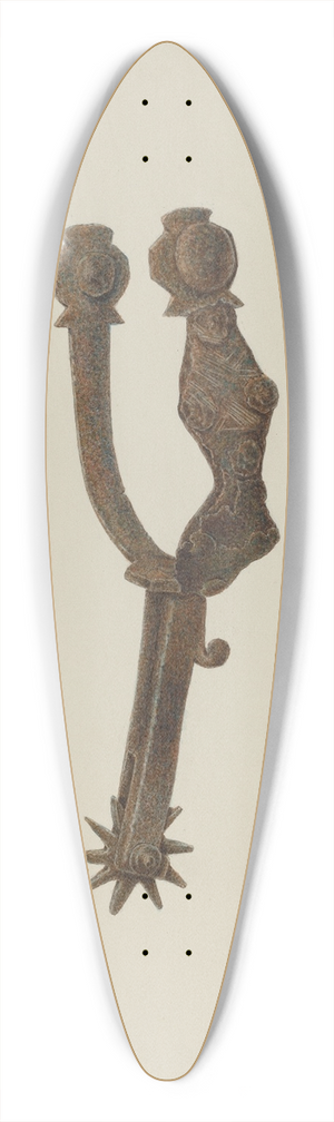 Cornelius Christoffels - Spur 39.3 inch art pintail longboard deck