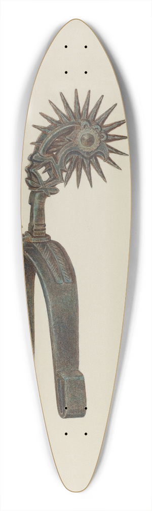 Cornelius Christoffels - Spur 39.3 inch art pintail longboard deck