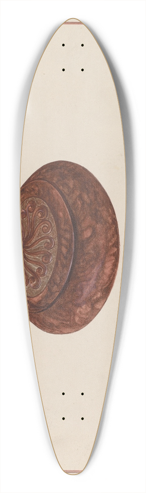 Cornelius Frazier - Epaulette Box 39.3 inch art pintail longboard deck
