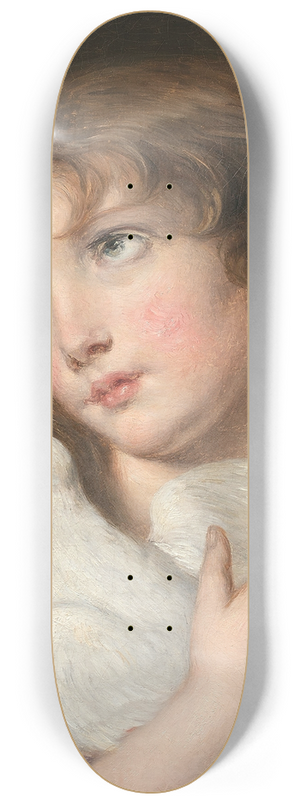 Jean-Baptiste Greuze - Le message damour 8.25 inch art skate deck