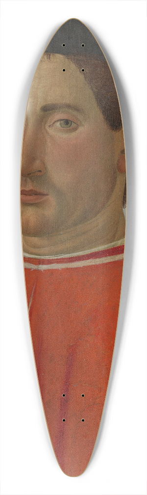 Cosimo Rosselli - Portrait of a Man 39.3 inch art pintail longboard deck