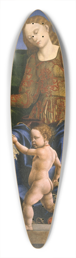 Cosm Tura - The Muse Terpsichore 39.3 inch art pintail longboard deck