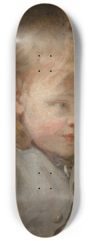 Jean-Baptiste Greuze - Portrait Of A Young Boy 8.25 inch art skate deck