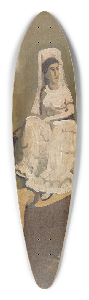 Cyprin Majernk - Equestrienne 39.3 inch art pintail longboard deck