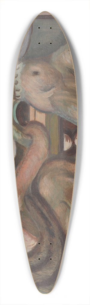 Cyprin Majernk - Seduction 39.3 inch art pintail longboard deck