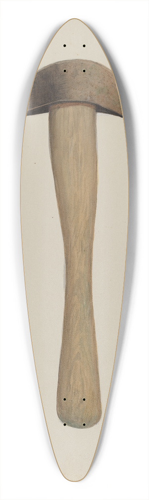 Dana Bartlett - Adze 39.3 inch art pintail longboard deck