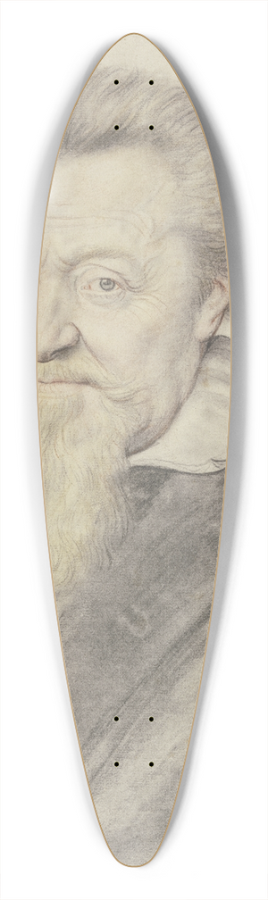 Daniel Dumonstier - Brustbild eines lteren Mannes mit blondem Bart, den Mantel ber die Schulter geworfen 39.3 inch art pintail longboard deck
