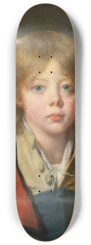 Jean-Baptiste Greuze - Young Peasant Boy 8.25 inch art skate deck