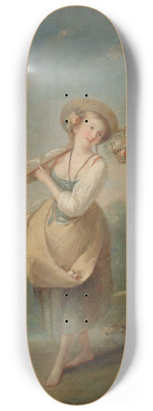 Jean-Baptiste Huet - La Bouquetire 8.25 inch art skate deck Jean-Baptiste Huet - La Bouquetire 8.25 inch art skate deck