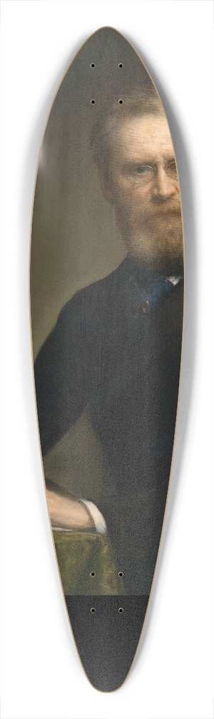 Daniel Huntington - Carl Schurz 39.3 inch art pintail longboard deck