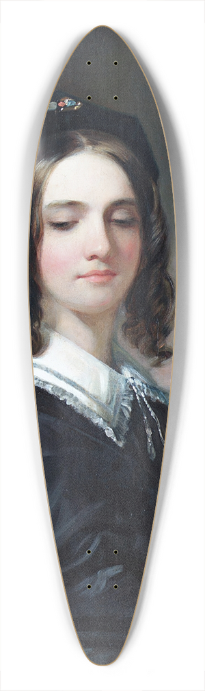 Daniel Huntington - Mary Inman 39.3 inch art pintail longboard deck