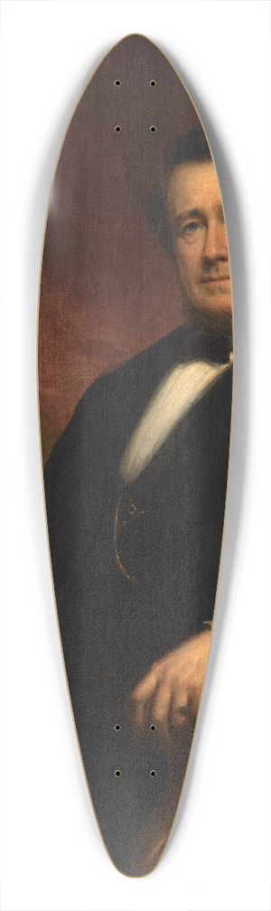 Daniel Huntington - William Henry Aspinwall 39.3 inch art pintail longboard deck