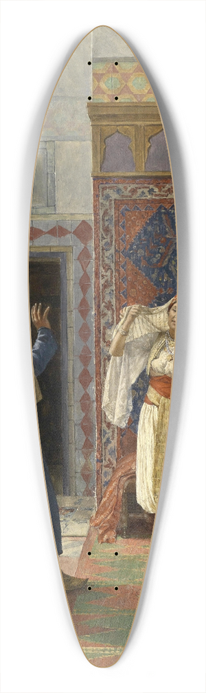 Daniel Israel - berrascht 39.3 inch art pintail longboard deck