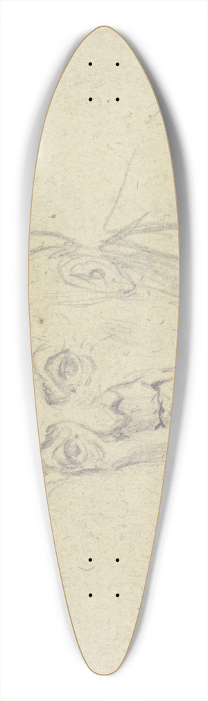 Daniel Nikolaus Chodowiecki - Brustbild eines lteren Mannes mit Kappe 39.3 inch art pintail longboard deck