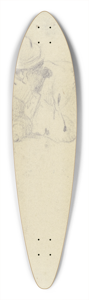Daniel Nikolaus Chodowiecki - Brustbilder eines Ehepaares mit einem kleinen Kind 39.3 inch art pintail longboard deck