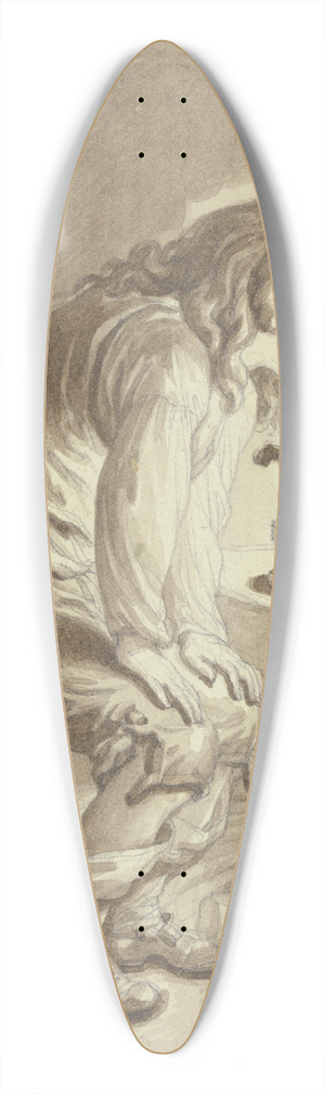 Daniel Nikolaus Chodowiecki - Ein Junge, ein Kohlebecken anfachend 39.3 inch art pintail longboard deck