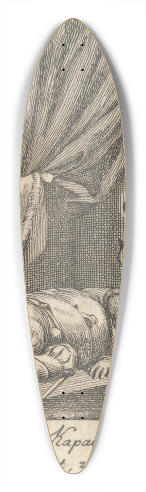Daniel Nikolaus Chodowiecki - Henry IV, Part I, Act II, Scene IV.. 39.3 inch art pintail longboard deck