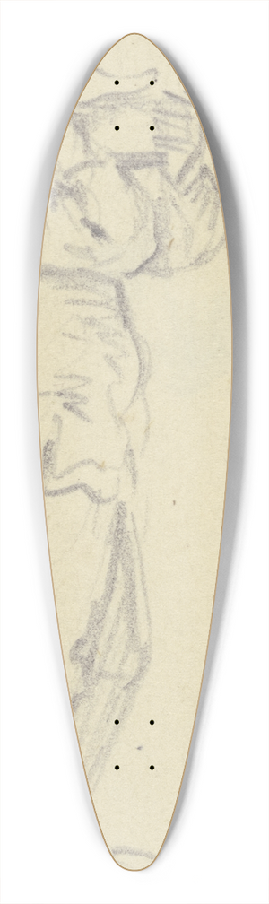 Daniel Nikolaus Chodowiecki - Stehender Bauer im Profil nach rechts 39.3 inch art pintail longboard deck