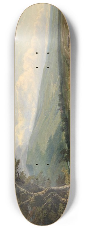 Jean Baptiste Kindermans - In the Ardennes 8.25 inch art skate deck