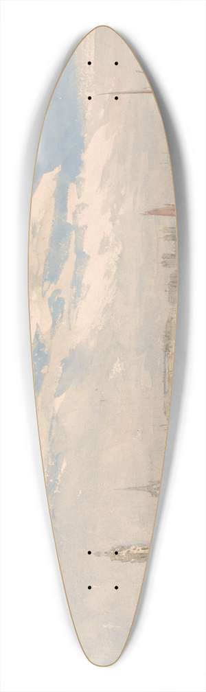 David Cox - London Bridge 39.3 inch art pintail longboard deck