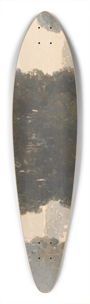 David Cox - Richmond Bridge 39.3 inch art pintail longboard deck