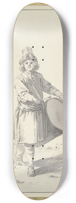 Jean-Baptiste Le Prince - Tambour de Strelits 8.25 inch art skate deck
