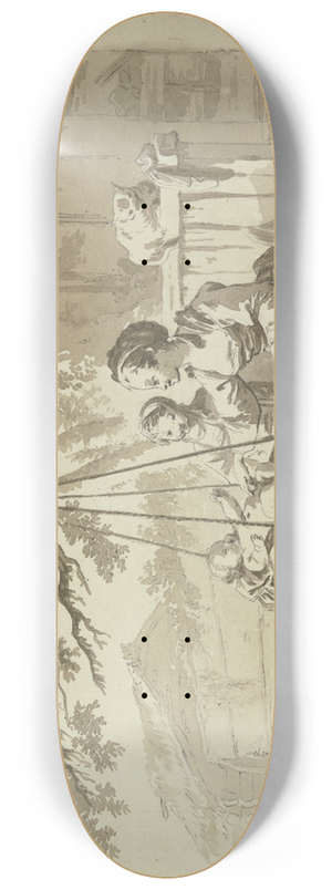 Jean-Baptiste Le Prince - The cradle 8.25 inch art skate deck