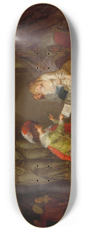 Jean-Baptiste Mallet - The Letter 8.25 inch art skate deck Jean-Baptiste Mallet - The Letter 8.25 inch art skate deck